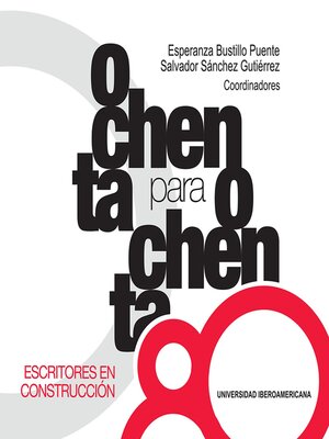 cover image of Ochenta para ochenta 80